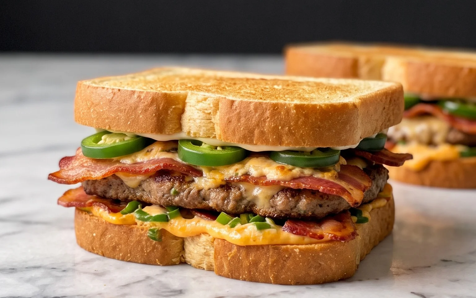 Sandwich Jalapeño Popper : Piquant et Crémeux
