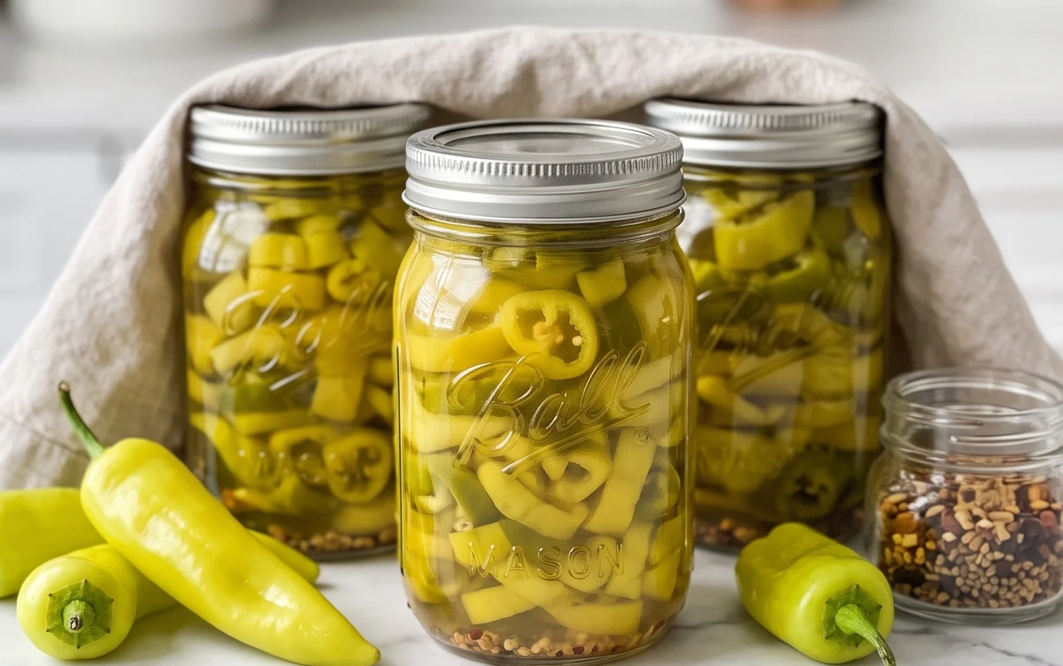 Conservez poivrons bananes : saveurs acidulées toute l&rsquo;année